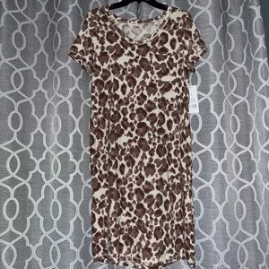 Cheetah Print Dress